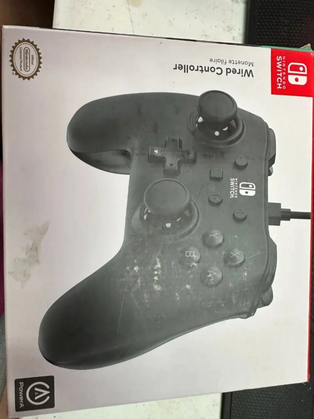 PowerA Wired Controller for Nintendo Switch - Black